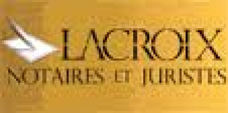 LACROIX NOTAIRES ET JURISTES. Logo
